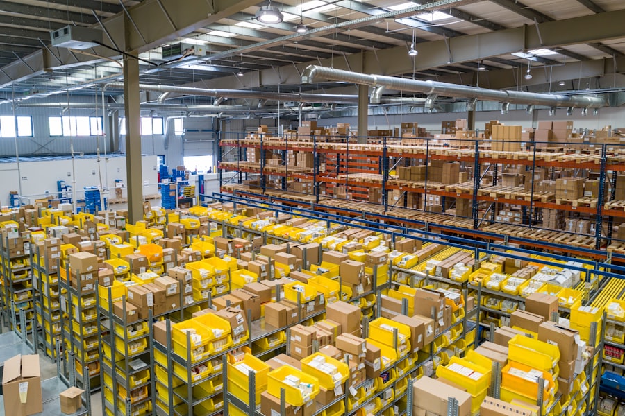 Warehousing and logistics centre