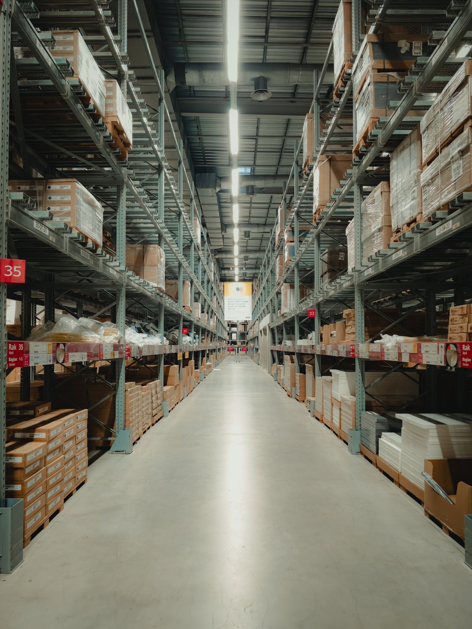 Warehousing and logistics centre